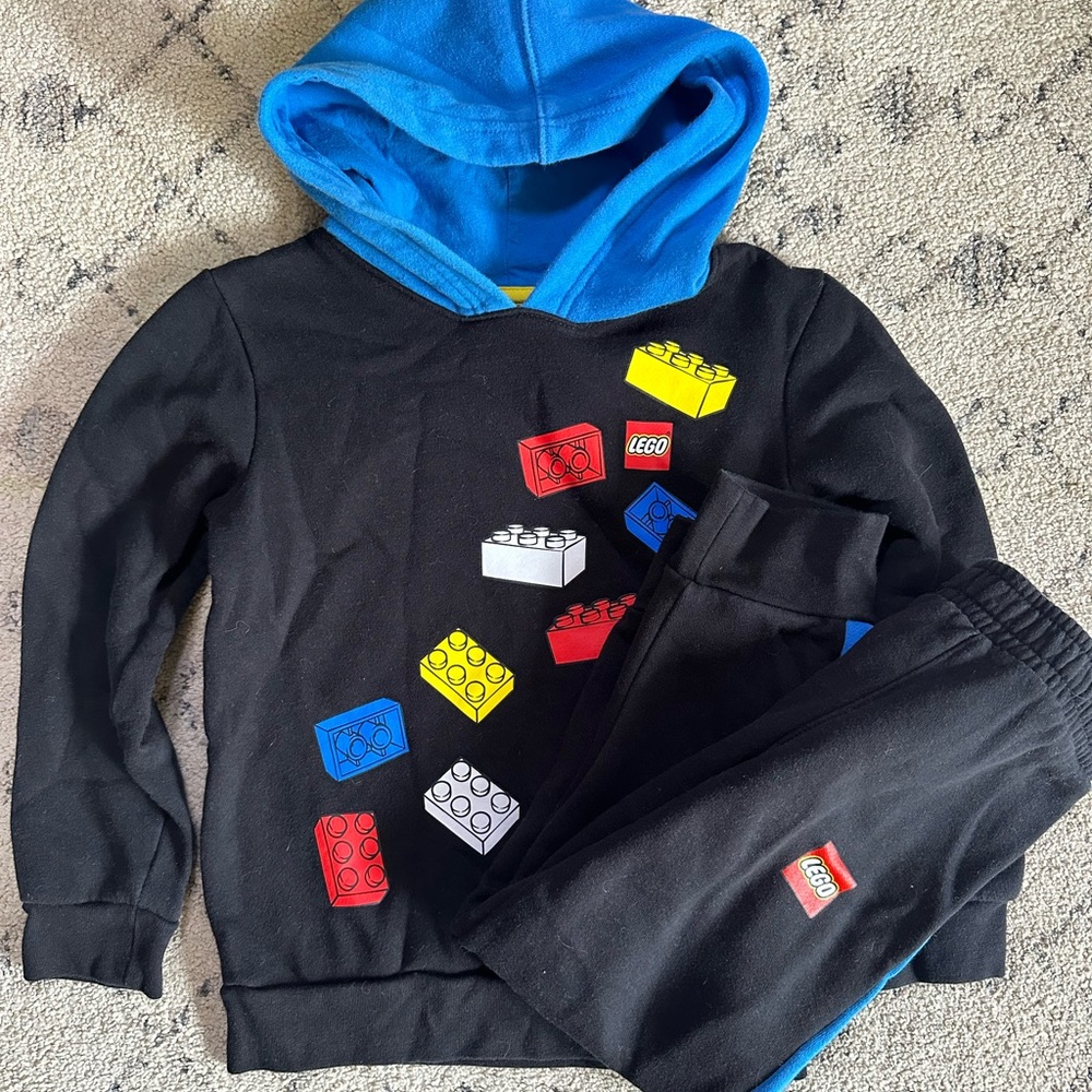LEGO 2 Piece Matching Set Size 6 - Sweatshirt & Sweatpants